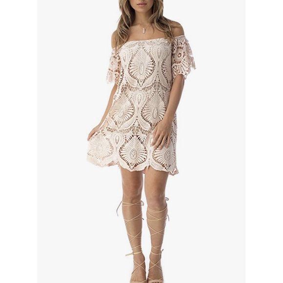 Sky Collection Embroidered Lace Dress - Picture 1 of 11